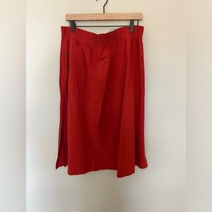 athleta savannah skirt in red currant size xl
